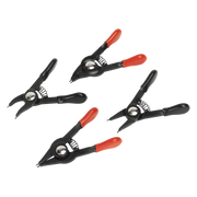 Sealey Premier Mini Circlip Pliers Set 4 Piece, Capacity 10-22mm