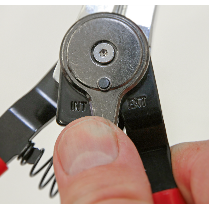 Sealey Premier Circlip Pliers Set AK8453 with Quick Change Mechanism