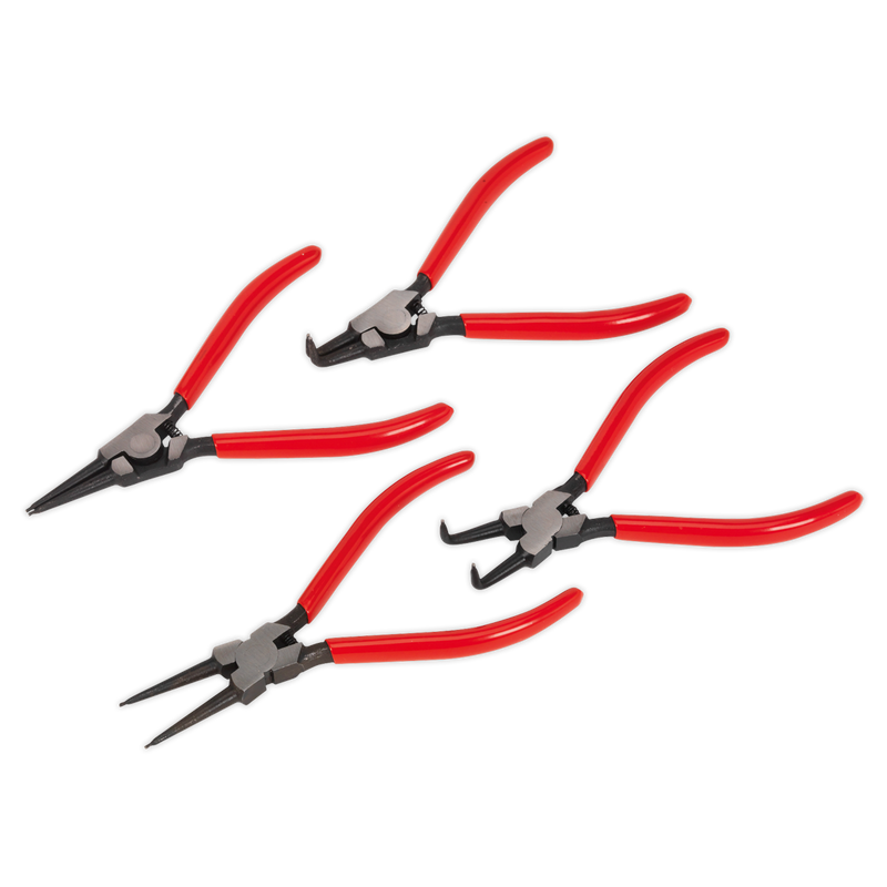 Sealey Premier Circlip Pliers Set 180mm 4 Piece
