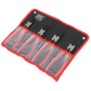Sealey Premier Circlip Pliers Set 230mm 4 Piece - Chrome Vanadium Steel