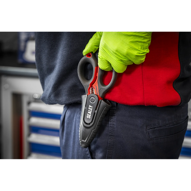 Sealey Premier Electrician's Shears 160mm Heavy-Duty AK8528