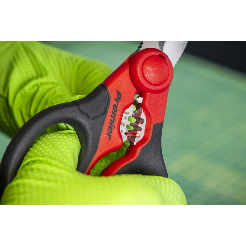Sealey Premier Electrician's Shears 160mm Heavy-Duty AK8528