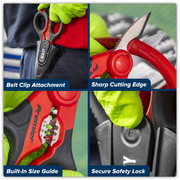 Sealey Premier Electrician's Shears 160mm Heavy-Duty AK8528