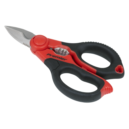Sealey Premier Electrician's Shears 160mm Heavy-Duty AK8528