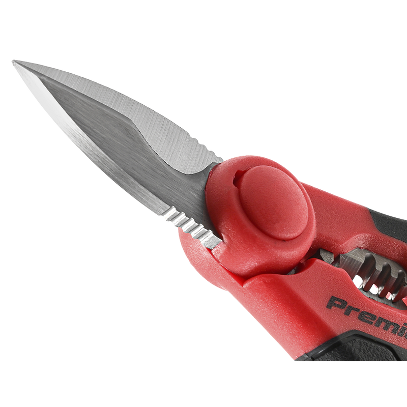 Sealey Premier Electrician's Shears 160mm Heavy-Duty AK8528