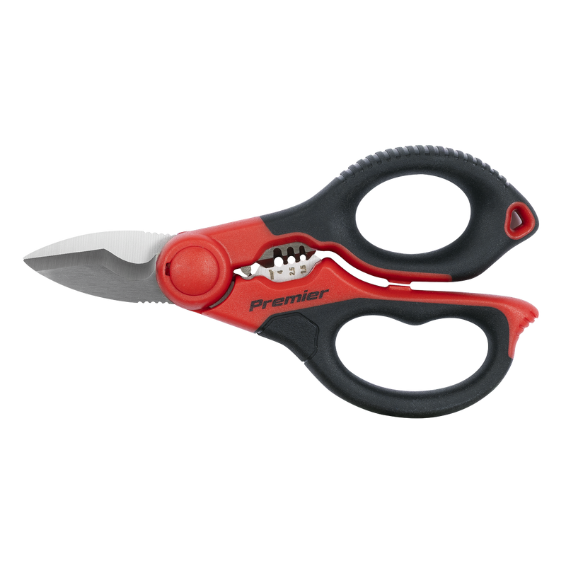 Sealey Premier Electrician's Shears 160mm Heavy-Duty AK8528