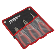 Sealey Premier Pliers Set 3 Piece - Combination, Long Nose & Side Cutters