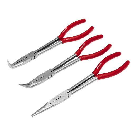 Sealey Premier Needle Nose Pliers Set 280mm 3 Piece