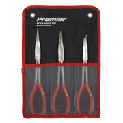 Sealey Premier Needle Nose Pliers Set 280mm 3 Piece