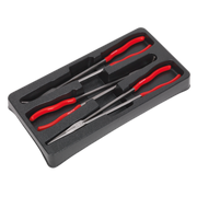 Sealey Premier Extra-Long Needle Nose Pliers Set 400mm 3 Piece