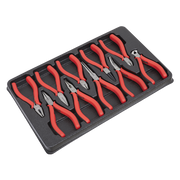 Sealey Premier Mini Pliers Set 10 Piece AK8578 High Carbon Steel