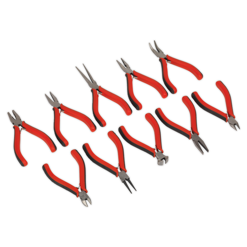 Sealey Premier Mini Pliers Set 10 Piece AK8578 High Carbon Steel