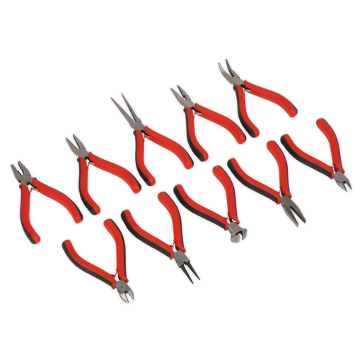 Sealey Premier Mini Pliers Set 10 Piece AK8578 High Carbon Steel