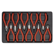 Sealey Premier Mini Pliers Set 10 Piece AK8578 High Carbon Steel