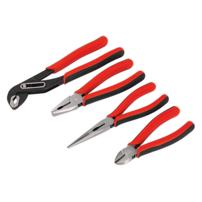 Sealey Premier Pliers Set 4 Piece AK8579 Chrome Vanadium Steel