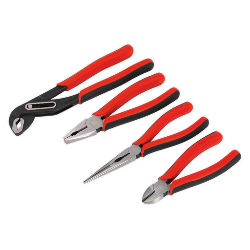 Sealey Premier Pliers Set 4 Piece AK8579 Chrome Vanadium Steel