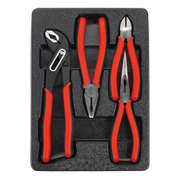 Sealey Premier Pliers Set 4 Piece AK8579 Chrome Vanadium Steel