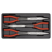 Sealey Premier Long Double Joint Pliers Set 335mm 3 Piece