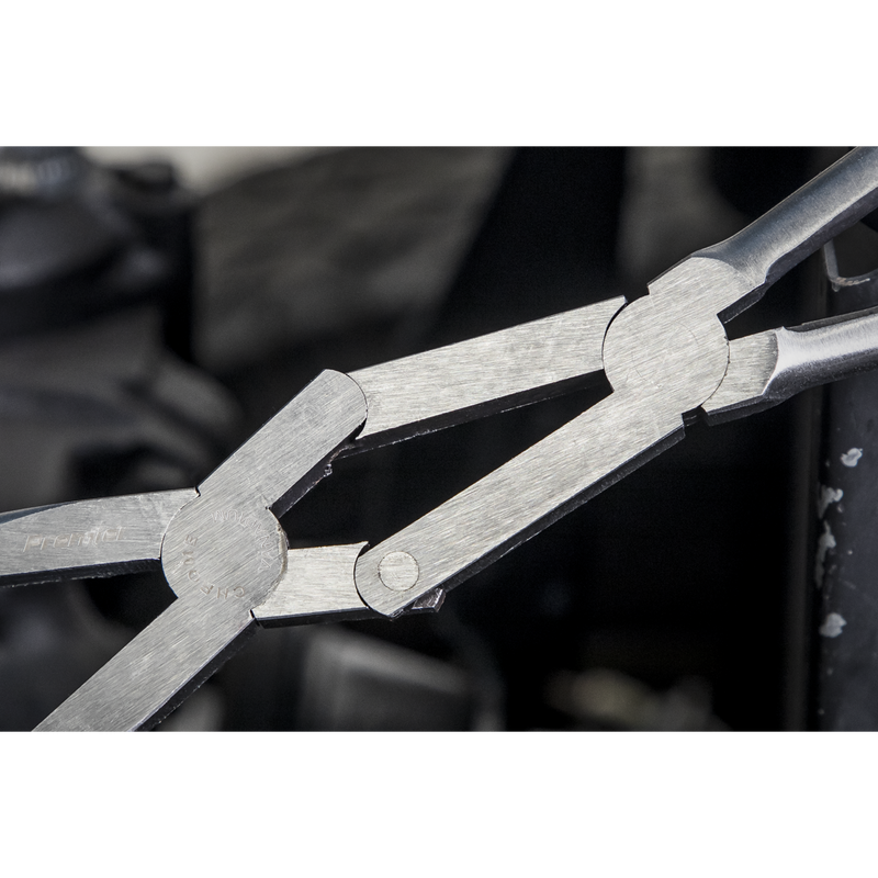 Sealey Premier Needle Nose Pliers 335mm Double Joint 40mm Jaw Capacity