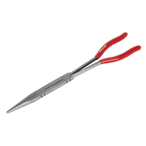 Sealey Premier Needle Nose Pliers 335mm Double Joint 40mm Jaw Capacity