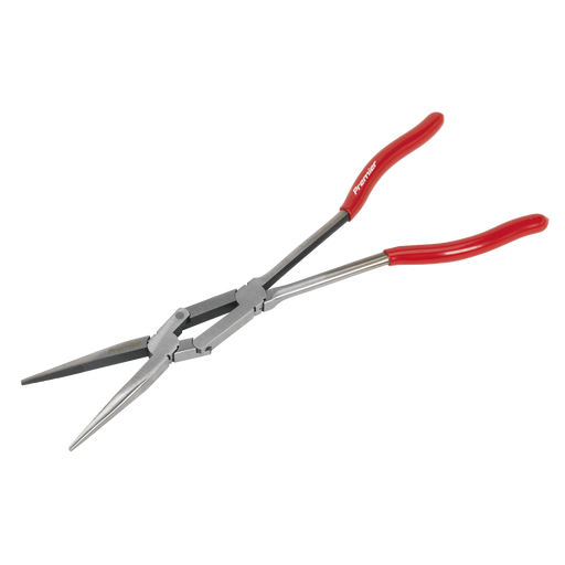 Sealey Premier Needle Nose Pliers 335mm Double Joint 40mm Jaw Capacity