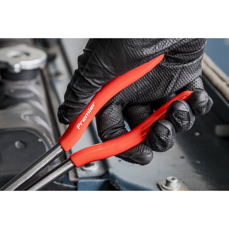 Sealey Premier Needle Nose Pliers 335mm Long Reach Double Joint AK8592