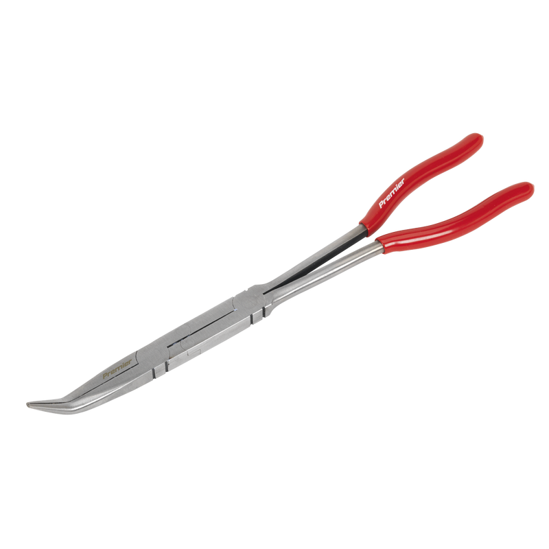 Sealey Premier Needle Nose Pliers 335mm Long Reach Double Joint AK8592
