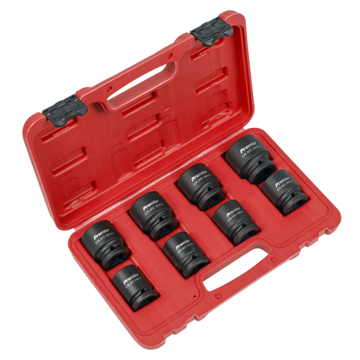 Sealey Premier Impact Socket Set 3/4"Sq Drive 8 Piece