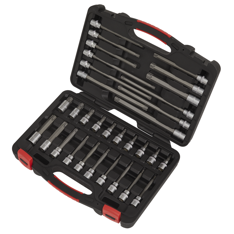 Sealey Premier Platinum Socket Bit Set 32 Piece 3/8" Drive AK89001