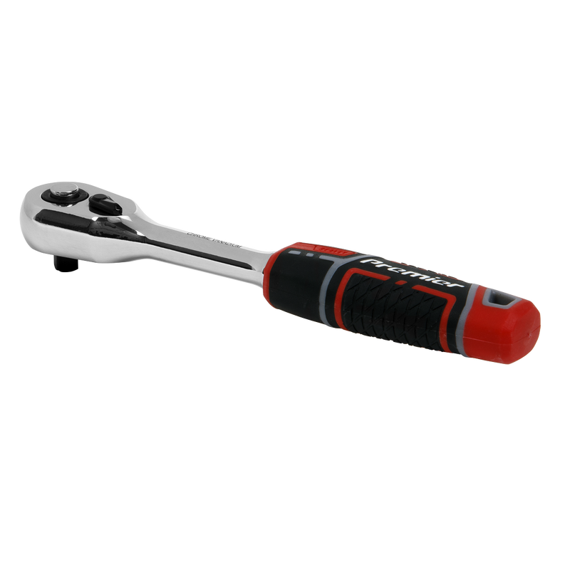 Sealey Premier Ratchet Wrench 1/4"Sq Drive 160mm 45-Tooth