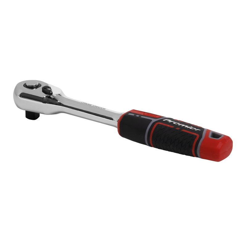 Sealey Premier Ratchet Wrench 1/4"Sq Drive 160mm 45-Tooth