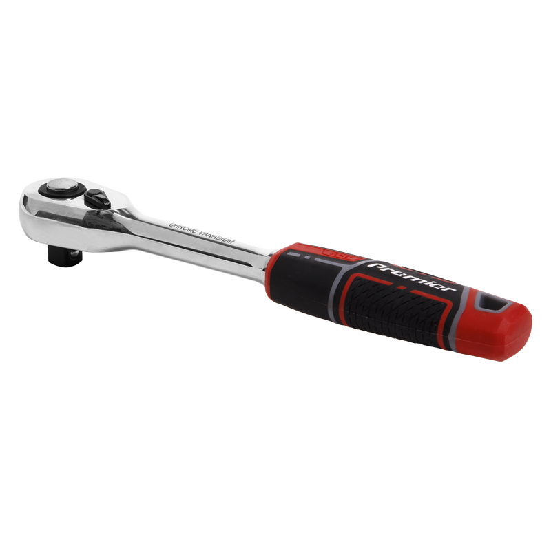 Sealey Premier Ratchet Wrench 1/4"Sq Drive 160mm 45-Tooth