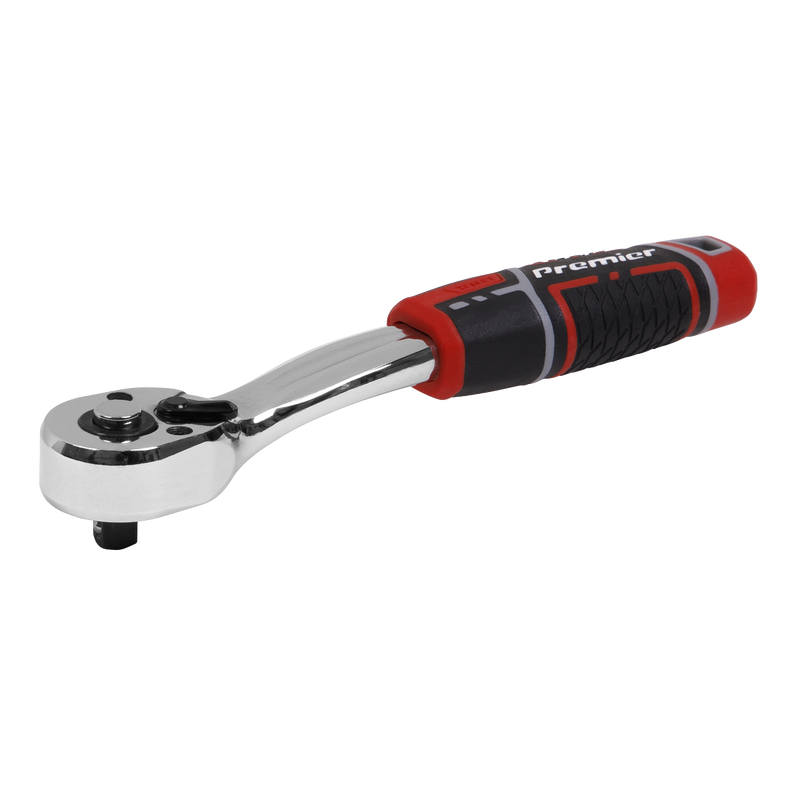 Sealey Premier Offset Ratchet Wrench 1/4"Sq Drive 150mm