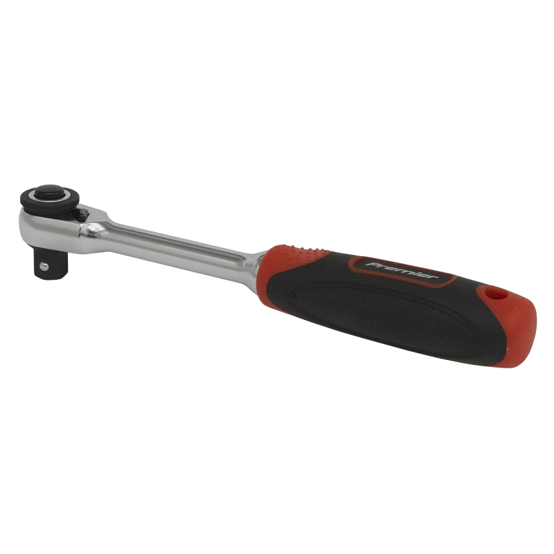 Sealey Premier Platinum Ratchet Wrench 1/4"Sq Drive 130mm