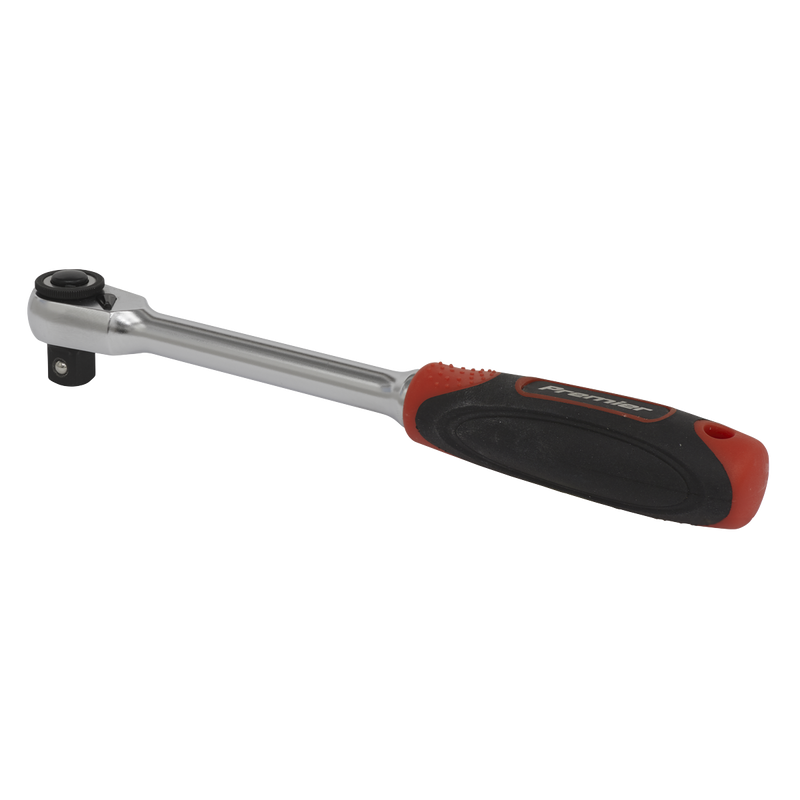 Sealey Premier Platinum Ratchet Wrench 1/4"Sq Drive 130mm