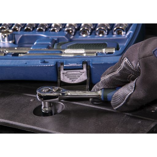 Sealey Premier Socket Set 1/4"Sq Drive 33 Piece AK8990
