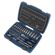 Sealey Premier Socket Set 1/4"Sq Drive 33 Piece AK8990