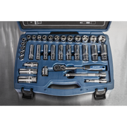 Sealey Premier Socket Set 3/8"Sq Drive 34 Piece