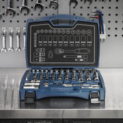 Sealey Premier Socket Set 3/8"Sq Drive 34 Piece