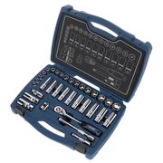 Sealey Premier Socket Set 3/8"Sq Drive 34 Piece