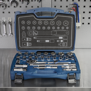 Sealey Premier Socket Set 1/2" Sq Drive 26 Piece with Ratchet Wrench