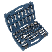Sealey Premier Socket Set 1/2" Drive 41 Piece AK8993