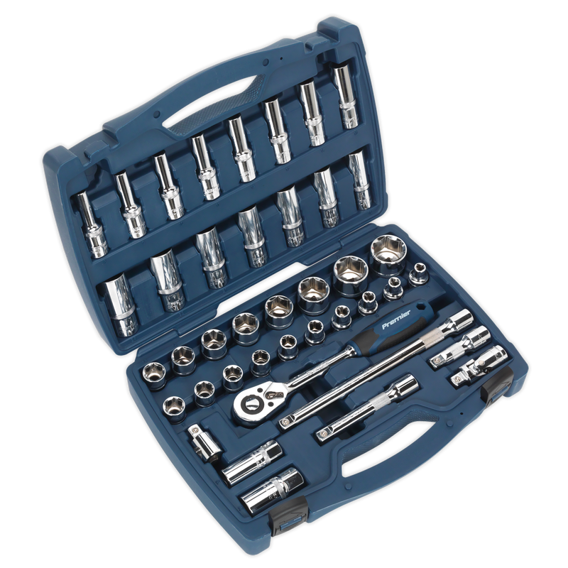 Sealey Premier Socket Set 1/2" Drive 41 Piece AK8993