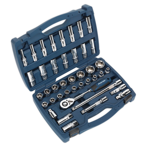 Sealey Premier Socket Set 1/2" Drive 41 Piece AK8993