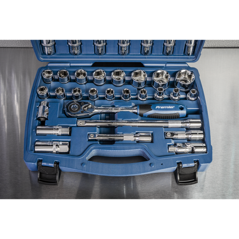 Sealey Premier Socket Set 1/2" Drive 41 Piece AK8993