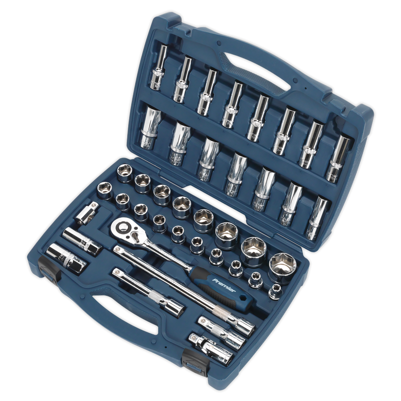 Sealey Premier Socket Set 1/2" Drive 41 Piece AK8993