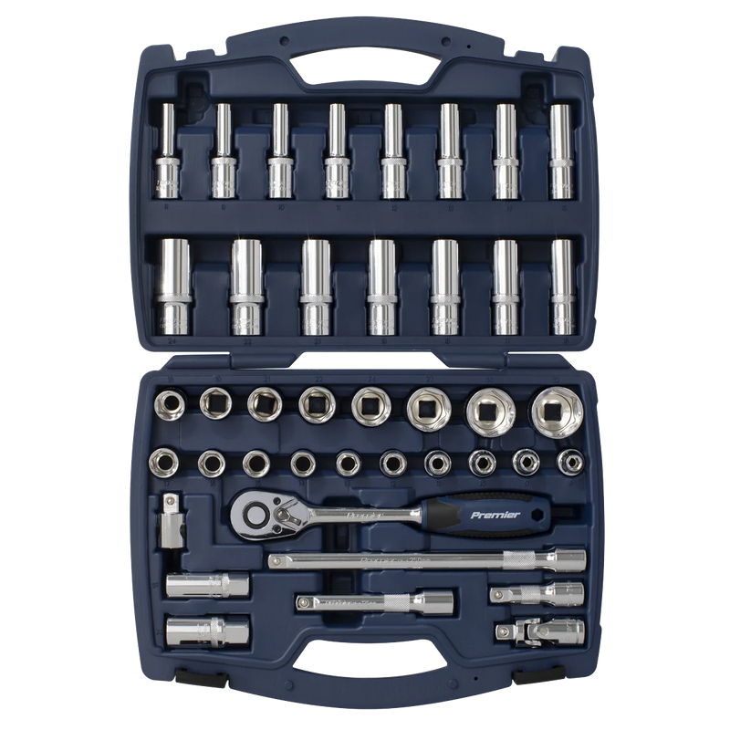 Sealey Premier Socket Set 1/2" Drive 41 Piece AK8993