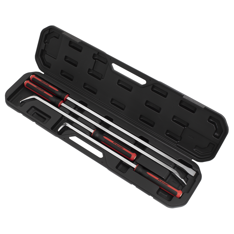 Sealey Premier Heavy-Duty Pry Bar Set 4 Piece 900mm/600mm
