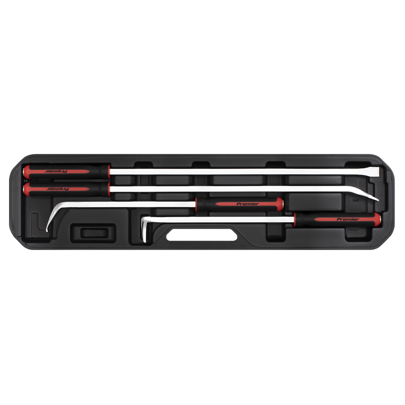 Sealey Premier Heavy-Duty Pry Bar Set 4 Piece 900mm/600mm