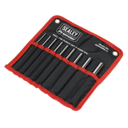 Sealey Premier Roll Pin Punch Set 3-12mm 9 Piece AK9109M